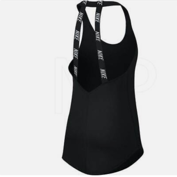 Nike Black Breathe Tank Elastica - Picture 4 of 8